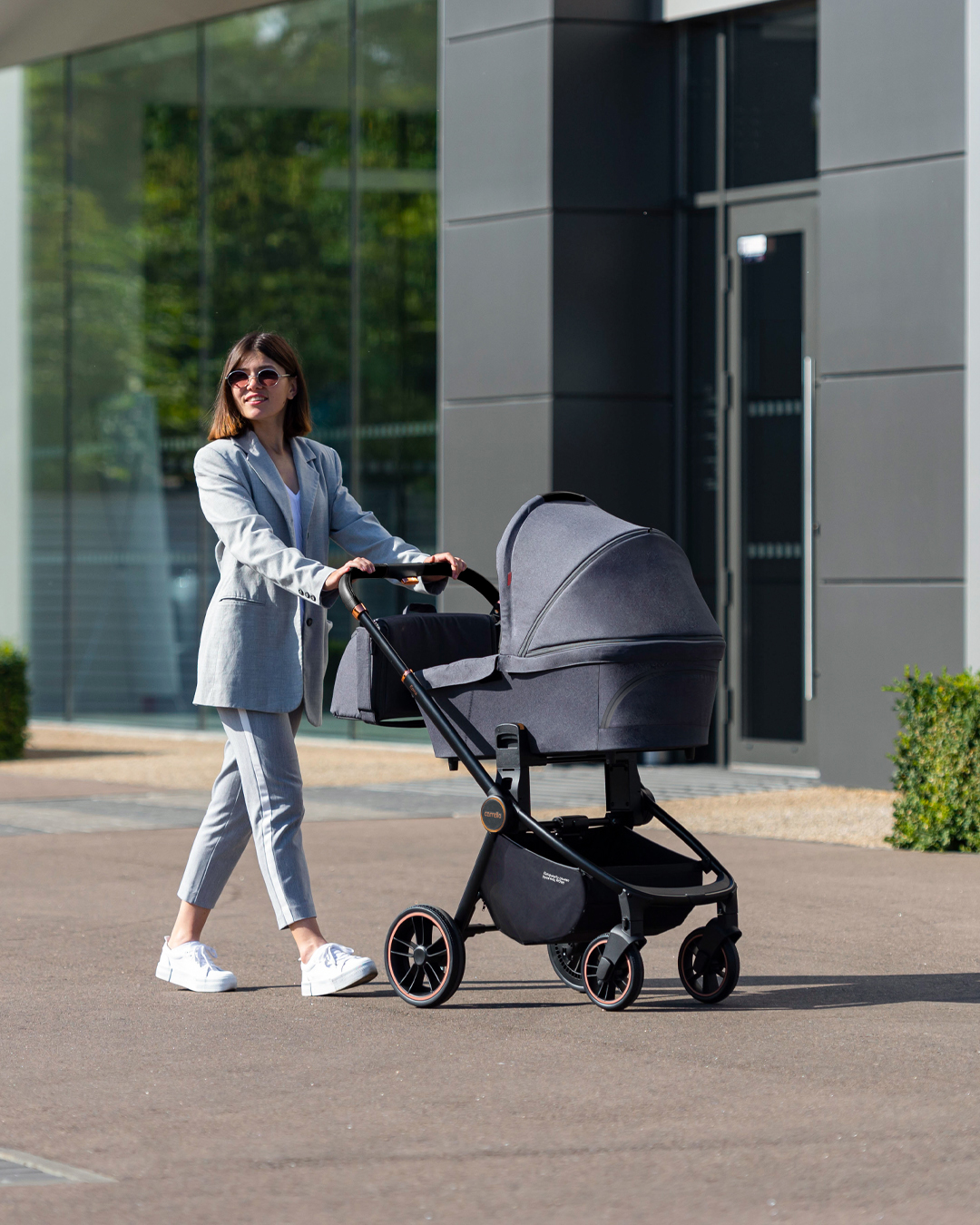 Коляска універсальна CARRELLO Epica CRL-8510/1 (2in1) Silver Grey ...
