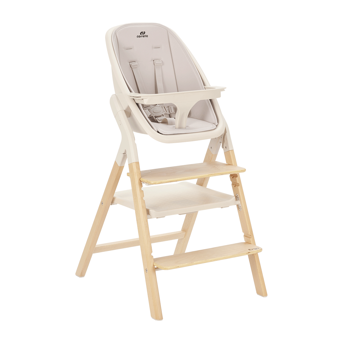 Lounger, high chair, attachable chair, and learning tower Ergo