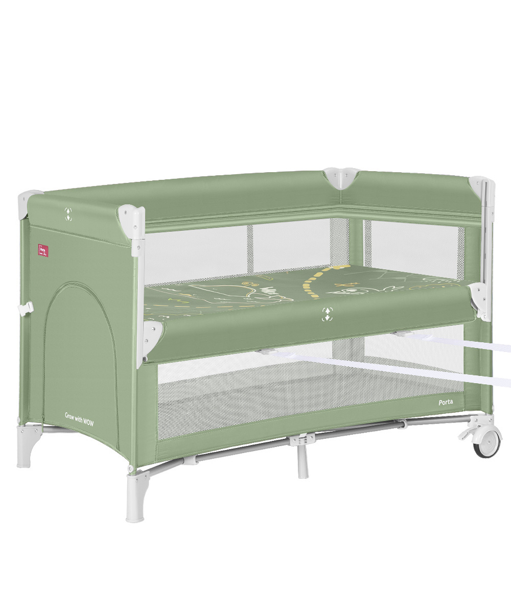 Приставне ліжечко-манеж Porta