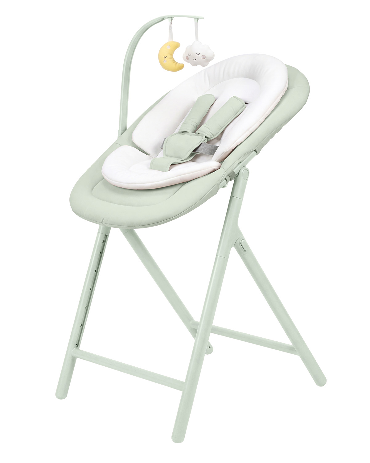 Tenero bouncer and convertible high chair